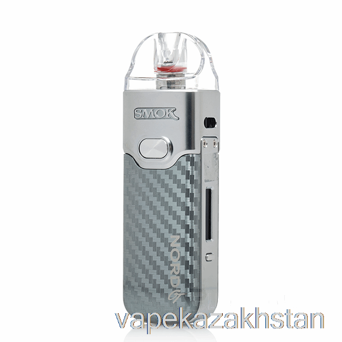 Vape Kazakhstan SMOK Nord GT 80W Pod System Silver Carbon Fiber